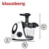 SOKOWIRÓWKA WYCISKARKA WOLNOOBROTOWA KLAUSBERG KB-7864